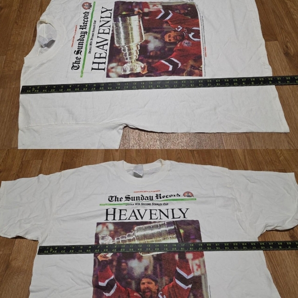 2000 NJ Devils Stanley Cup Champions Shirt Size XXL - Picture 3 of 8